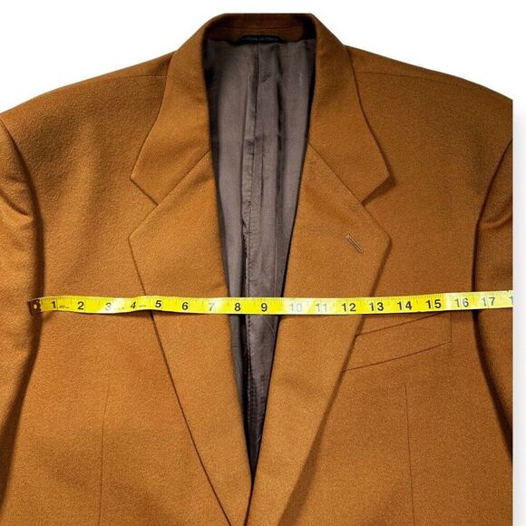 Gianfranco‎ Ferre Men Cashmere Wool Blend Jacket Blazer Italian 42L US 32L - Picture 9 of 14